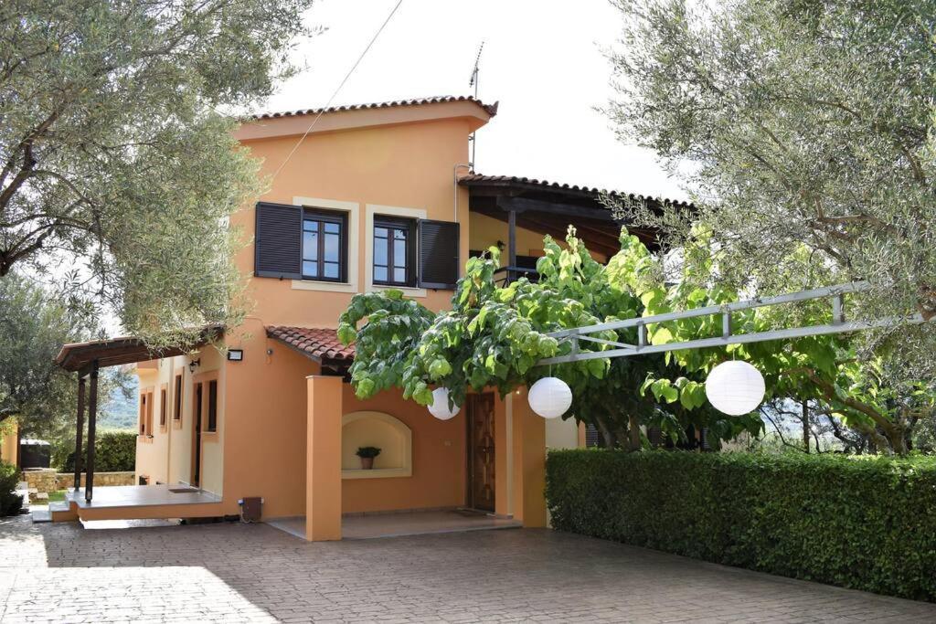 Ampelos Hillside Villa Akrata Zewnętrze zdjęcie