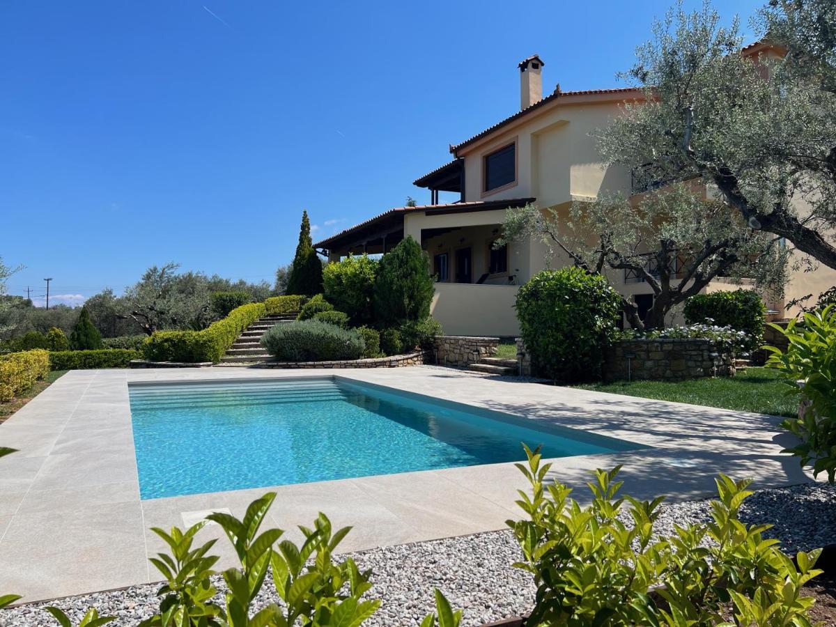 Ampelos Hillside Villa Akrata Zewnętrze zdjęcie